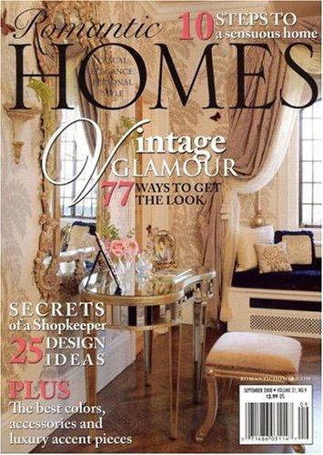 Romantic Homes Magazine TopMags   Romantic Homes 