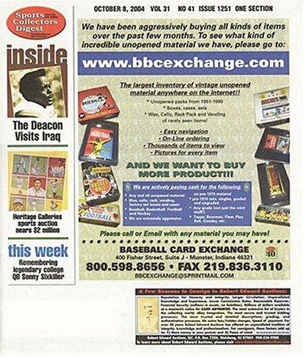 Sports Collectors Digest