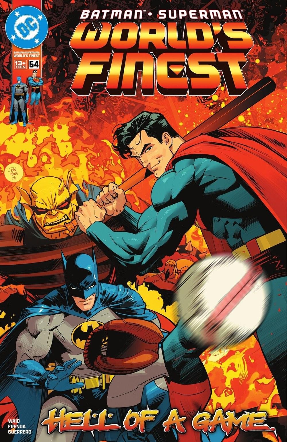 Batman/Superman: World's Finest Magazine Cover