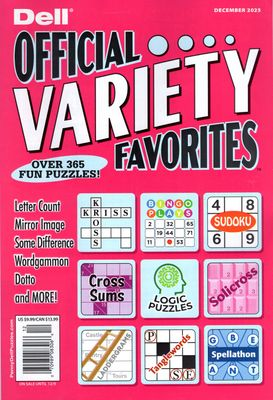 Dell Official Variety Favorites Puzzle