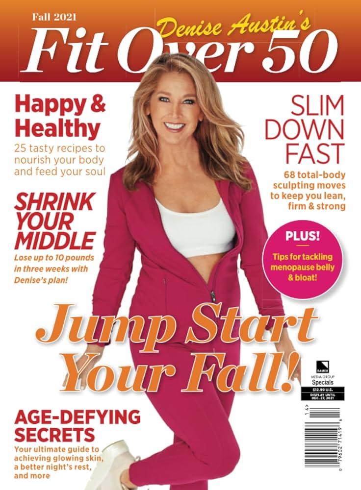 Denise Austin's Fit Over 50 Magazine Cover