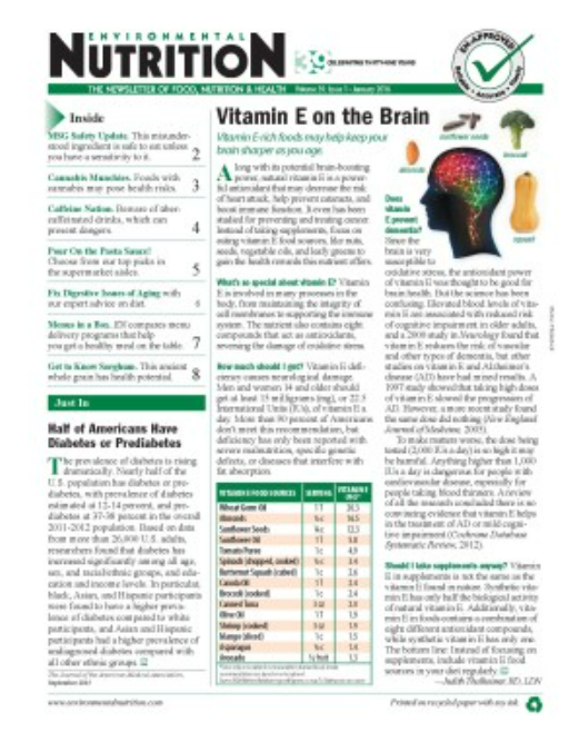 Environmental Nutrition