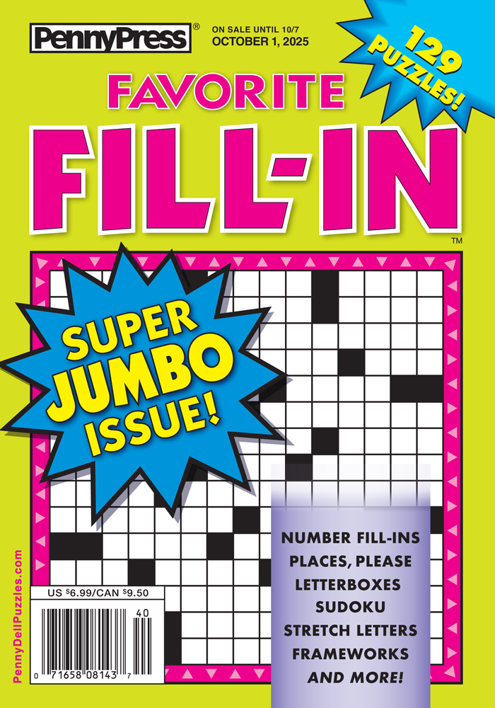 Penny's Favorite Fill-In