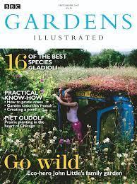 BBC Gardens Illustrated Magazine Cover