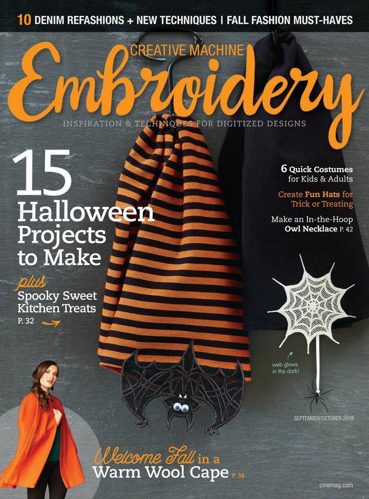 Creative Machine Embroidery Magazine TopMags