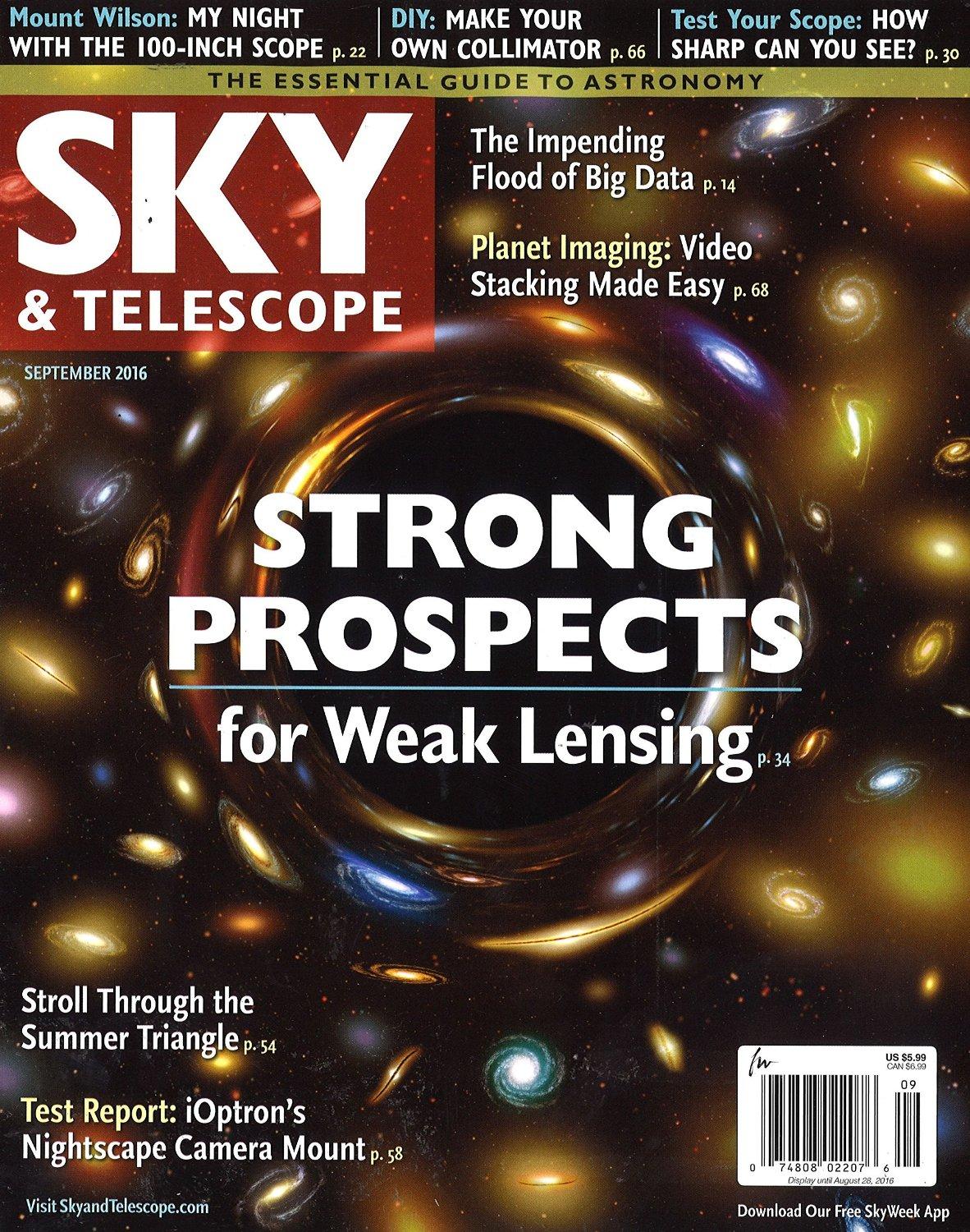 sky and telescope magazine el paso