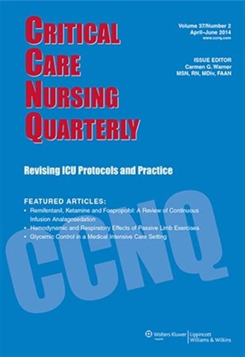 Critical Care Nursing Quarterly