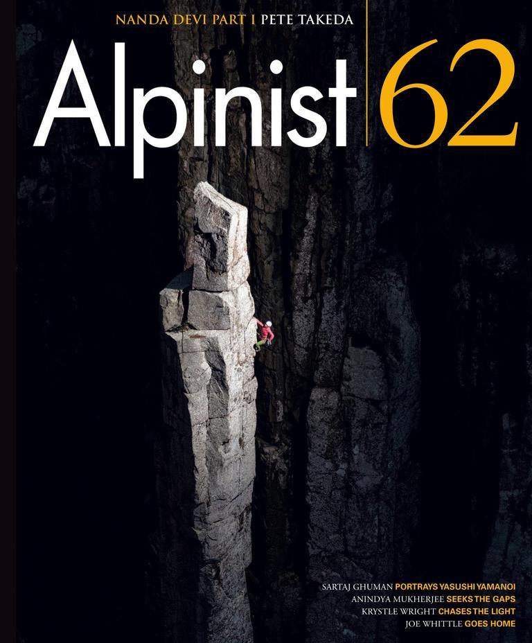 Alpinist Magazine May 2nd, 2018 Issue Cover