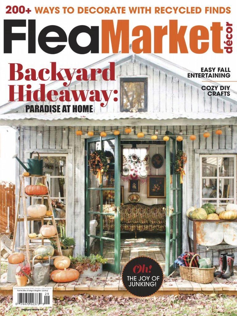 Flea Market Decor Magazine TopMags   12046 Flea Market Decor Cover 2018 October 1 Issue 