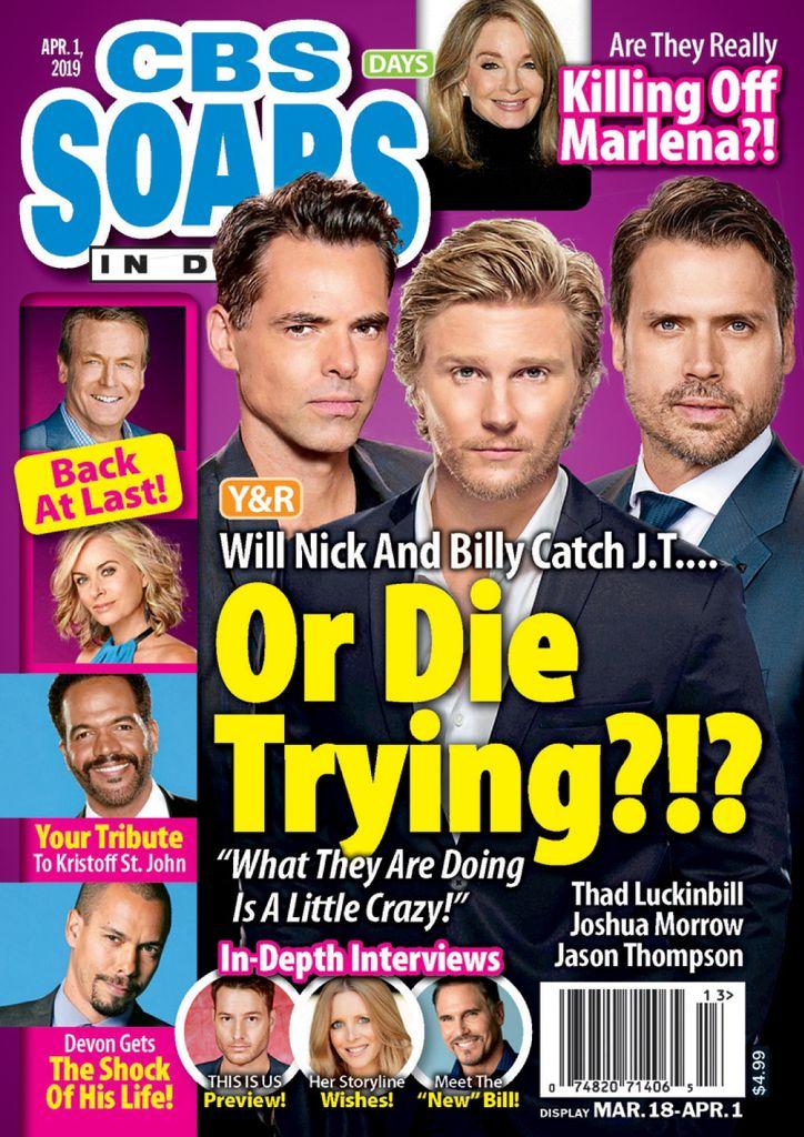 CBS Soaps in Depth Magazine TopMags