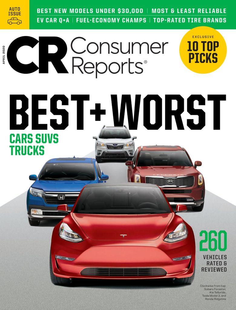 Consumer Reports Magazine TopMags   4501 Consumer Reports Cover 2020 April 1 Issue 