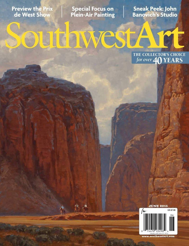 Southwest Art Magazine TopMags   5273 Southwest Art Cover 2015 June Issue 