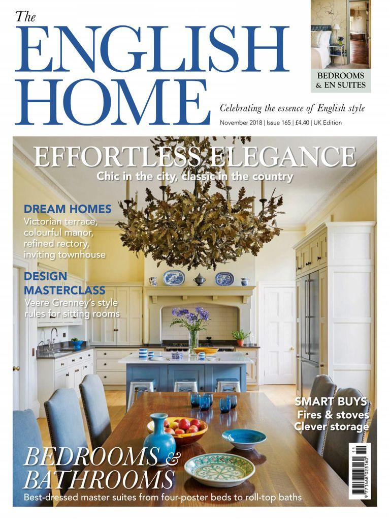 The English Home Magazine TopMags   5328 The English Home Cover 2018 November 1 Issue 