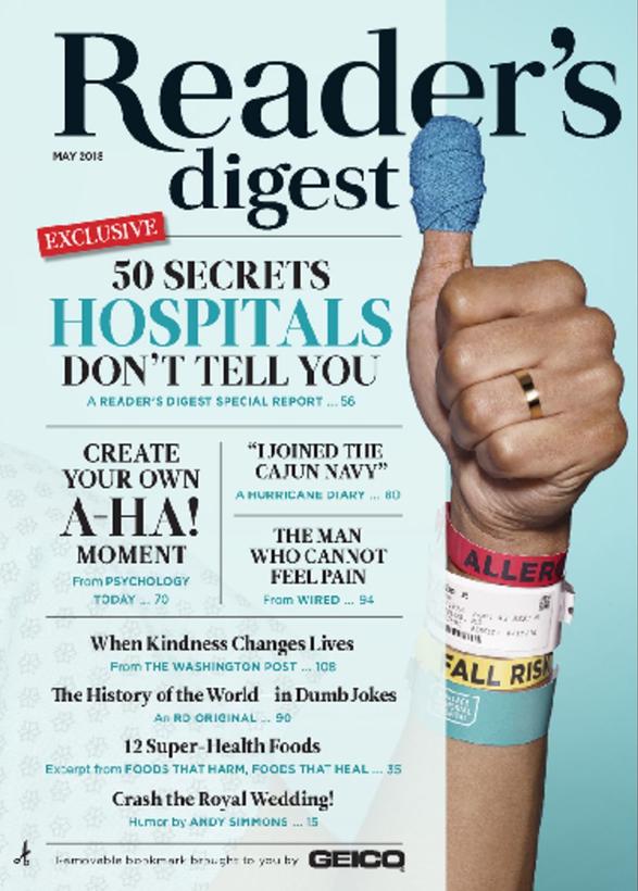 Reader's Digest Large Print Magazine Subscription Discount