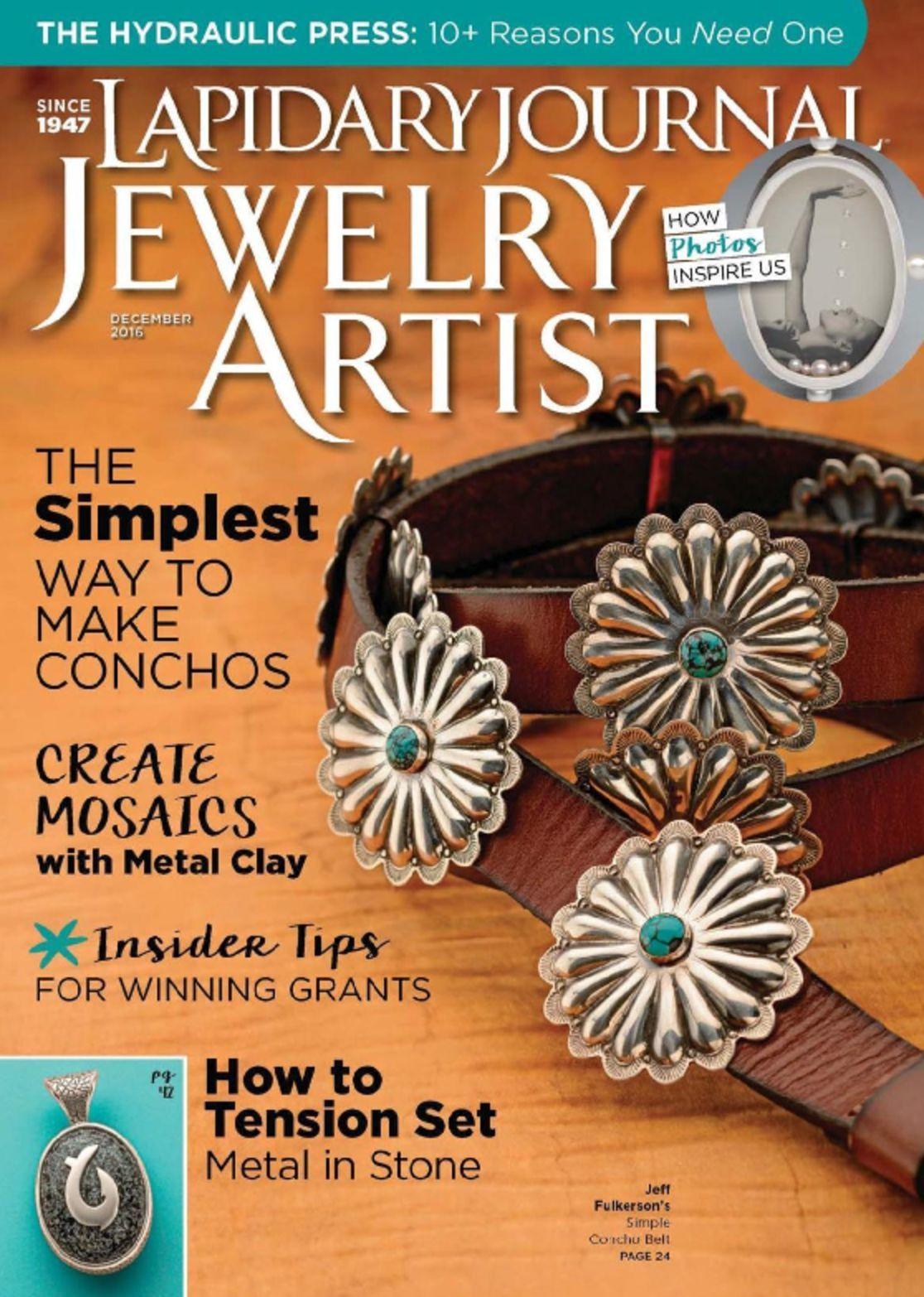 Lapidary Journal Jewelry Artist Magazine TopMags
