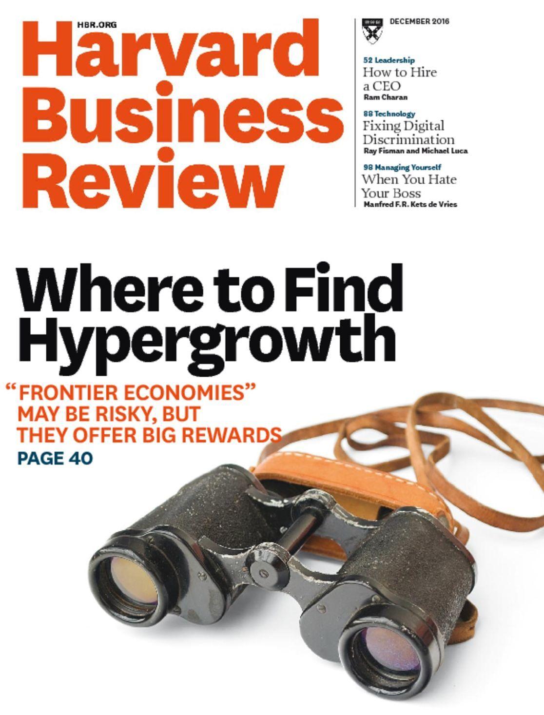 Harvard Business Review Print & Digital