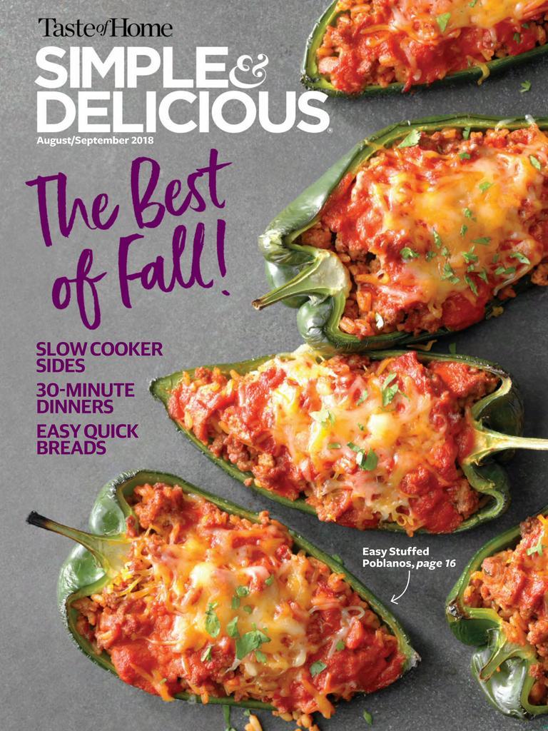 Simple & Delicious Magazine | TopMags