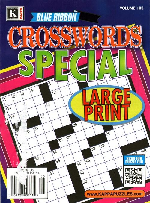 Blue Ribbon Crosswords Special