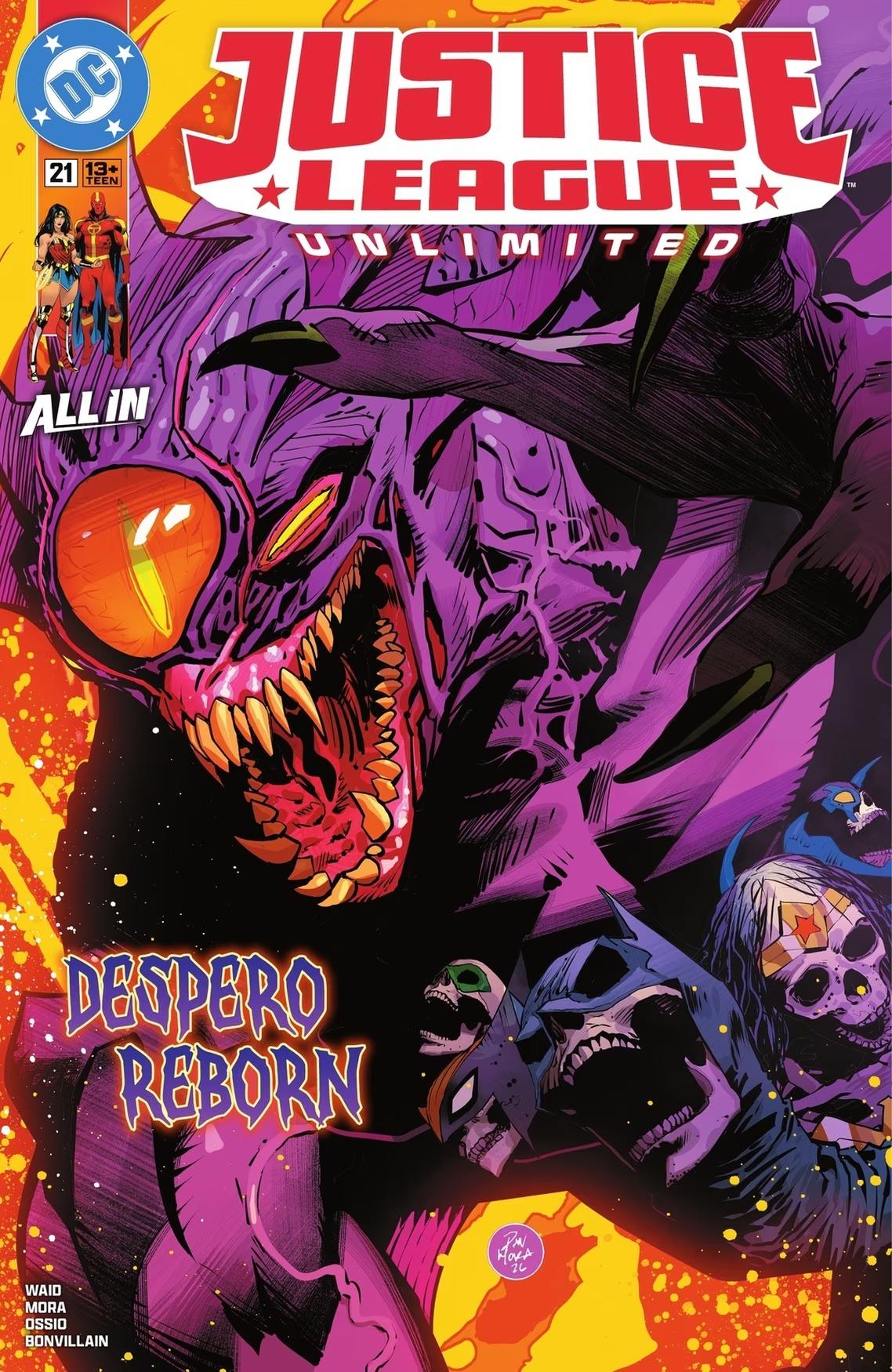 Justice League Unlimited Magazine July 1st, 2026 Issue Cover