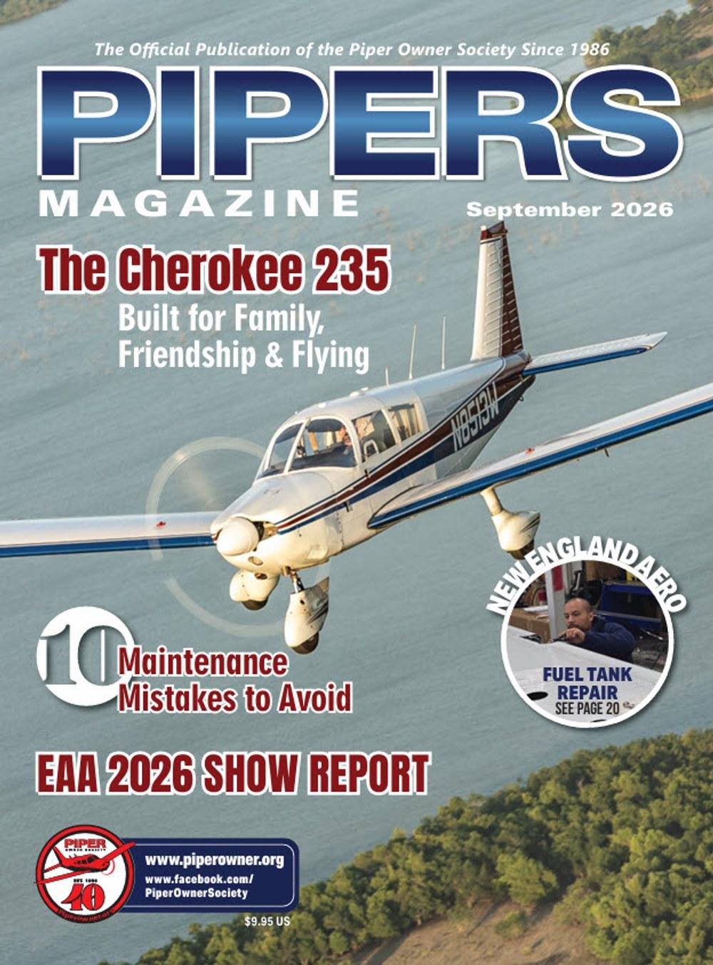 Piper Owner Magazine Cover