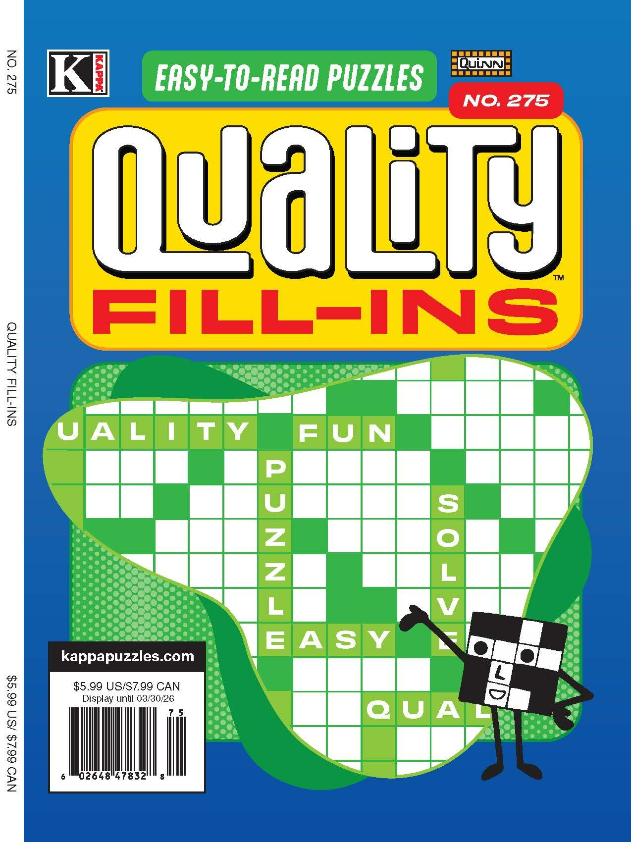 Quality Fill-ins