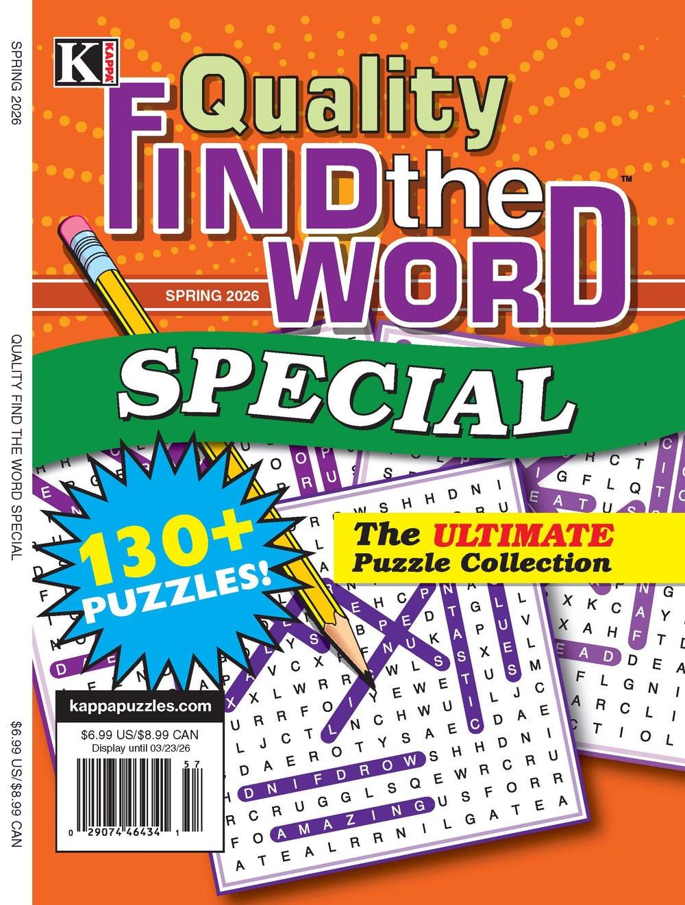 Quality Find The Word Special
