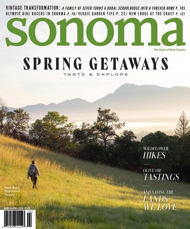Sonoma Magazine Cover