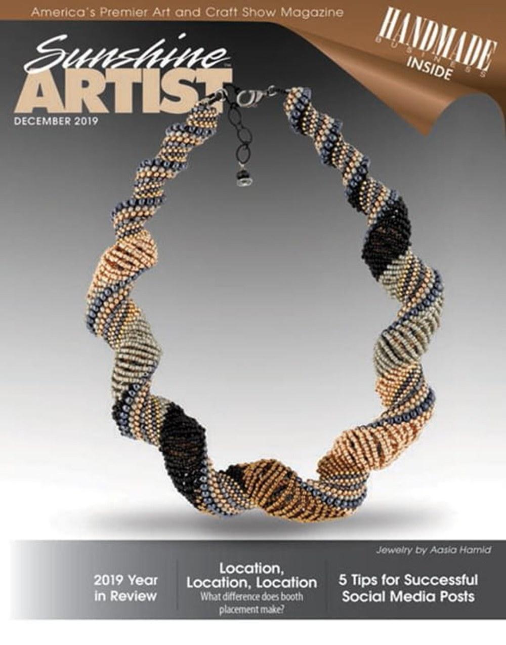 Sunshine Artist Magazine Cover