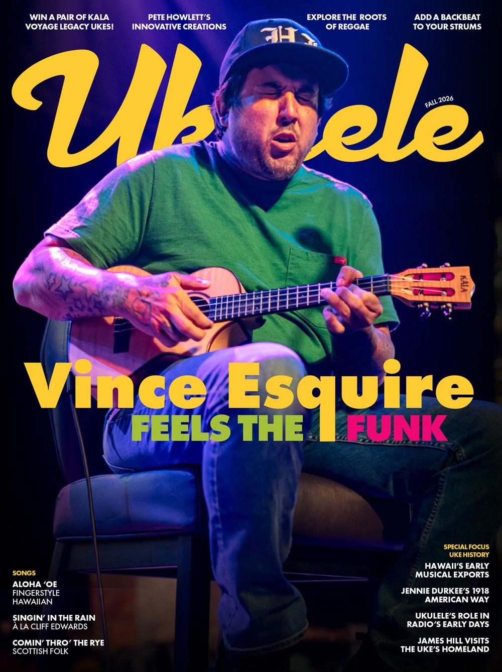Ukulele Magazine Cover