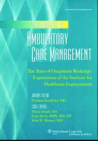 Journal Of Ambulatory Care Management