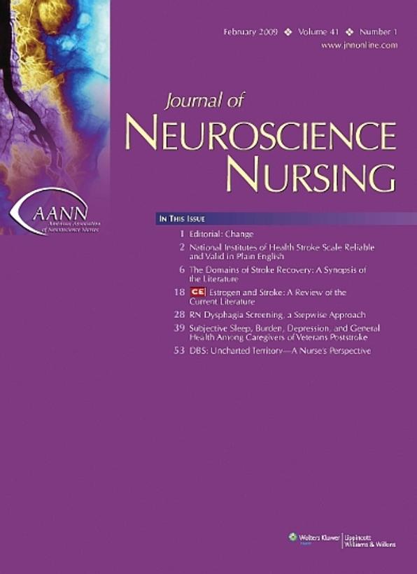 Journal Of Neuroscience Nursing TopMags