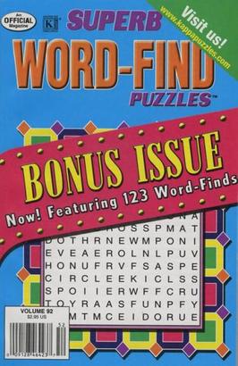 Superb Word Find Bonus